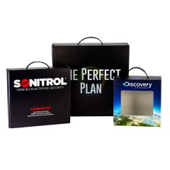 8.75 Inch  X 5.75 Inch  X 2 Inch  E-Flute Handle Box Single Side