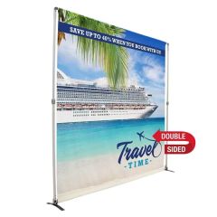 8 Ft Bravo Expanding Display Kit Double-Sided