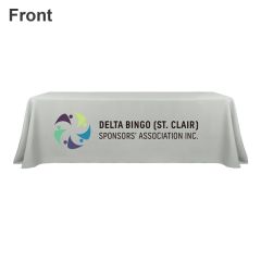 8 Ft Closed-Back Table Throws