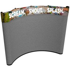 8 Ft Curved Show 'n Rise Header Panel