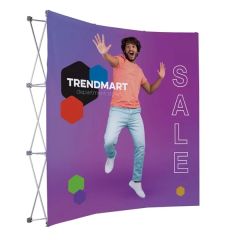 8 Ft Curved Splash Face Kit Block-Out