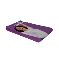 8 Ft Curved Splash Wrap Graphic Panel Poly Knit