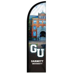 8 Ft Digitally Printed Single Reverse Half Drop Banner