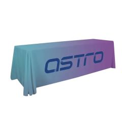 8 Ft Lazerline 3-Sided Throw Full-Color Full-Bleed