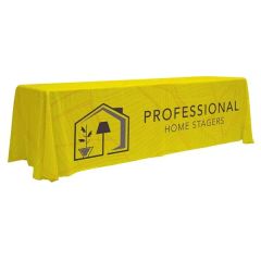 8 Ft Lightweight 3-Sided Throw Full-Color Full-Bleed
