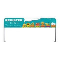 8 Ft Over-The-Top Display Kit Header