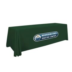 8 Ft Stain Resistant Pro 3-Sided Throw Full-Color Imprint