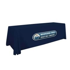 8 Ft Stain Resistant Pro 4-Sided Throw Full-Color Imprint