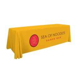 8 Ft Standard Table Throw Full-Color Front Only