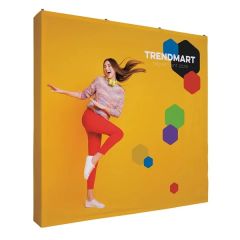 8 Ft Straight Splash Floor Display Wrap Kit Poly Knit