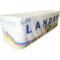 8 Ft Table Cover With Full Color Front & Sides