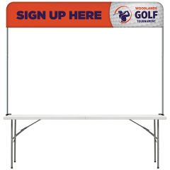 8 Ft Table Top Hardware & Small Banner Kit