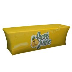 8 Ft Ultrafit Curve Table Throw Full-Color Full Bleed