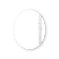 8 Inch X 8 Inch Oval Custom Printed Memo Board W/Magnets Or Tape