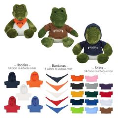 8 Inch  Alligator Stuff Animal 