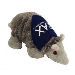 8 Inch Armadillo With Bandana and One Color Imprint