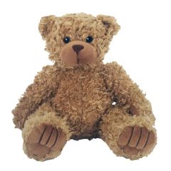 8 Inch Brown Curly Bear