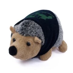 8 Inch Howie Hedgehog With Bandana and One Color Imprint