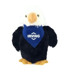 8 Inch Liberty Eagle W/ Bandana One Color Imprint