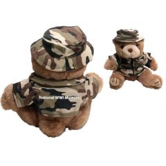 8 Inch Marine - Desert Camo/Boonie Hat With One Color Imprint