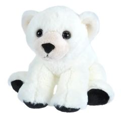 8 Inch Mini Cuddlekin Polar Bear