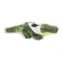 8 Inch Swampy Alligator With Bandana and One Color Imprint