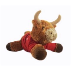 8 Inch Toro Bull With T-Shirt and One Color Imprint