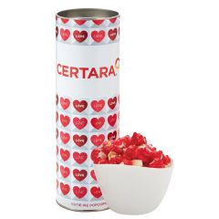 8 Inch Valentine's Day Snack Tubes