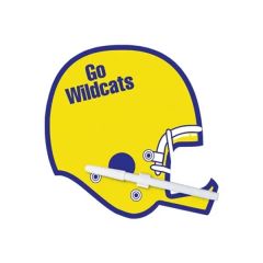 8 Inch X8 Inch  Football Helmet Custom Memo Board W/Magnets Or Tape