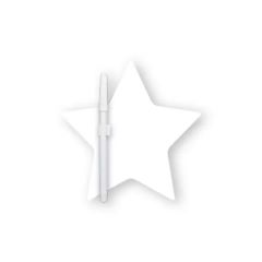 8 Inch X8 Inch  Star Shape Custom Memo Board W/Magnets Or Tape On Back
