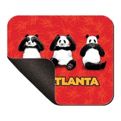 8 Inch X9.5 Inch  Hard Top Rectangle Mouse Pad 1/16 Inch  Thick Rubber Base