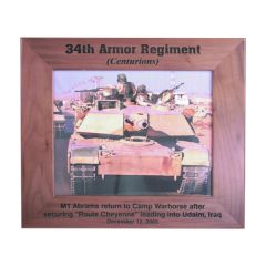 8 Inch X 10 Inch Genuine Walnut Picture Frame