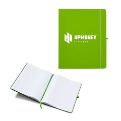 8 Inch X 10 Inch Soft Touch Journal Notebook With Pen Loop