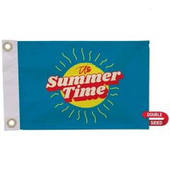 8 Inch X 12 Ft Polyester Flag Double-Sided