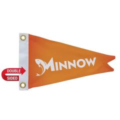 8 Inch X 12 Inch Nylon Burgee Flag Double-Sided