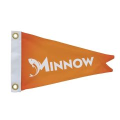 8 Inch X 12 Inch Nylon Burgee Flag Single-Sided