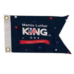 8 Inch X 12 Inch Nylon Guidon Flag Single-Sided