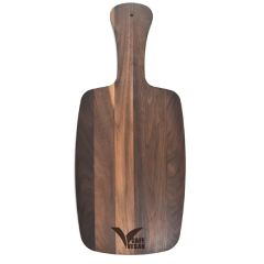 8 Inch X 18 1/2 Inch Walnut Paddle Cutting Board