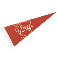8 Inch X 18 Inch Full Color Felt Pennant - With Strip