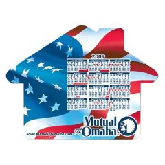 8 Inch X 8 Inch House Hard Surface Mouse Pad 1/8 Inch Rubber Base