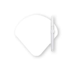 8 Inch X 8 Inch Sea Shell Custom Memo Board W/Magnets Or Tape On Back