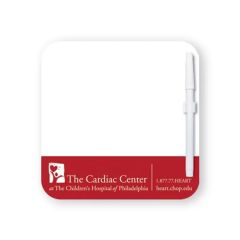 8 Inch X 8 Inch Square Custom Printed Memo Board W/Magnets Or Tape