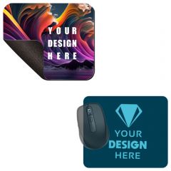 8 Inch  X 9 1/2 Inch  Hard Top Mouse Pad Foam Base 1/8