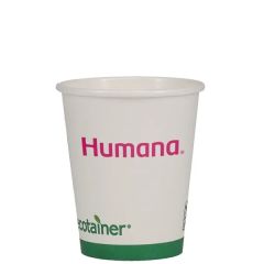 8 Oz Eco-Friendly Paper Cup - White - Tradition