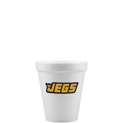 8 Oz Foam Cup - White - Tradition