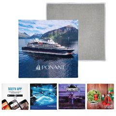 8 X 8 Terry Full Color Cleaning Cloth