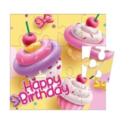 8 X 8 12-Piece Magnetic Puzzle