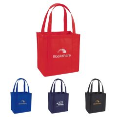 90 GSM Non-Woven Polypropylene Shopping Tote Bag W/ Handles