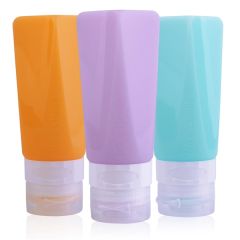 90 mL Shampoo Tube Leak Cosmetic Silicone Bottle