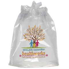 9 1/2w X 12h Poly-Draw Bag - Dynamic Color